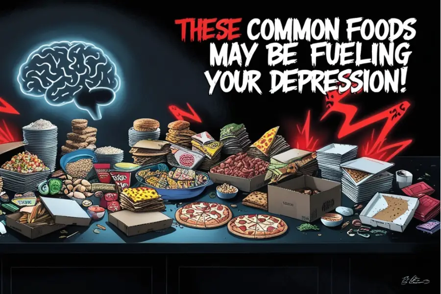 Shocking! These Common Foods May Be Fueling Your Depression!